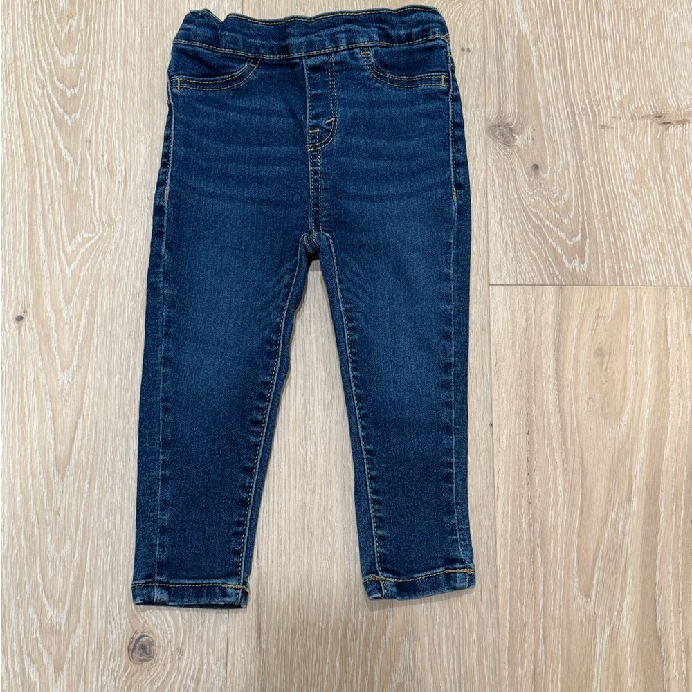 Levi's Baby Girls' Skinny Fit Pull on Jeggings Jeans